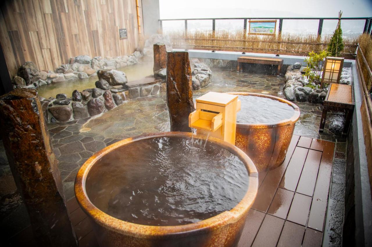 La Vista Furano Hills Natural Hot Spring المظهر الخارجي الصورة